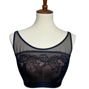 SOMA Scoop Neck Wireless Bralette Size Large